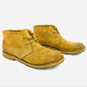 UGG Desert Boots Suede Leather 9 Tan